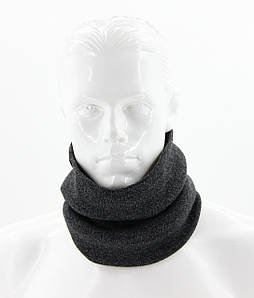 БАФФ чоловічий на флісі M&JJ  Чорний-Антрацит 26х24 см (4013)