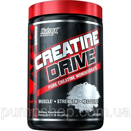 Креатин-моногідрат Nutrex Creatine Drive 300 г ( США ), фото 2