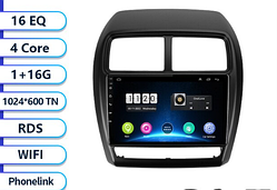 Junsun 4G Android магнітолу для Mitsubishi ASX 2010-2018 wifi 1+16 тип В