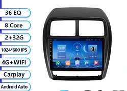 Junsun 4G Android магнітолу для Mitsubishi ASX 2010-2018 wifi 2+32 4G тип B