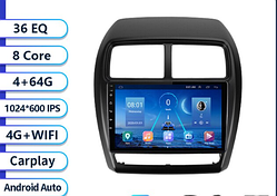 Junsun 4G Android магнітолу для Mitsubishi ASX 2010-2018 wifi 4+64 тип B