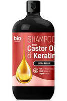 Шампунь Bio Naturell 946мл Black Castor Oil & Keratin