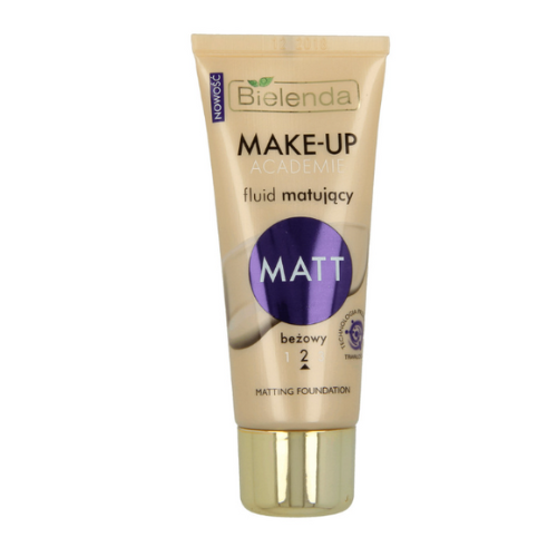 Матувальна тональна основа Bielenda Make-Up Academie Mattifing Foundation Тон 2