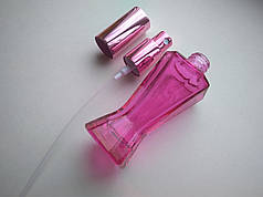 Від 100шт. 35 мл Вінсент рожевий флакончик, флакон, пляшка, скляний в комплекті з розпилювачем,спреєм 18/415