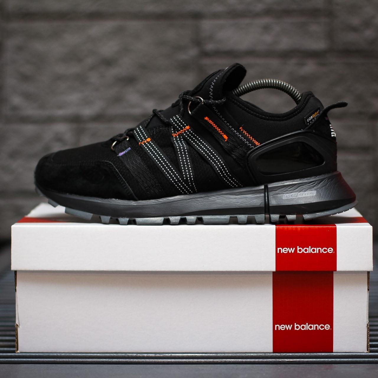 Чоловічі кросівки New Balance R-C4 (чорні) демісезонні повсякденні спортивні кроси 2123 top, фото 1
