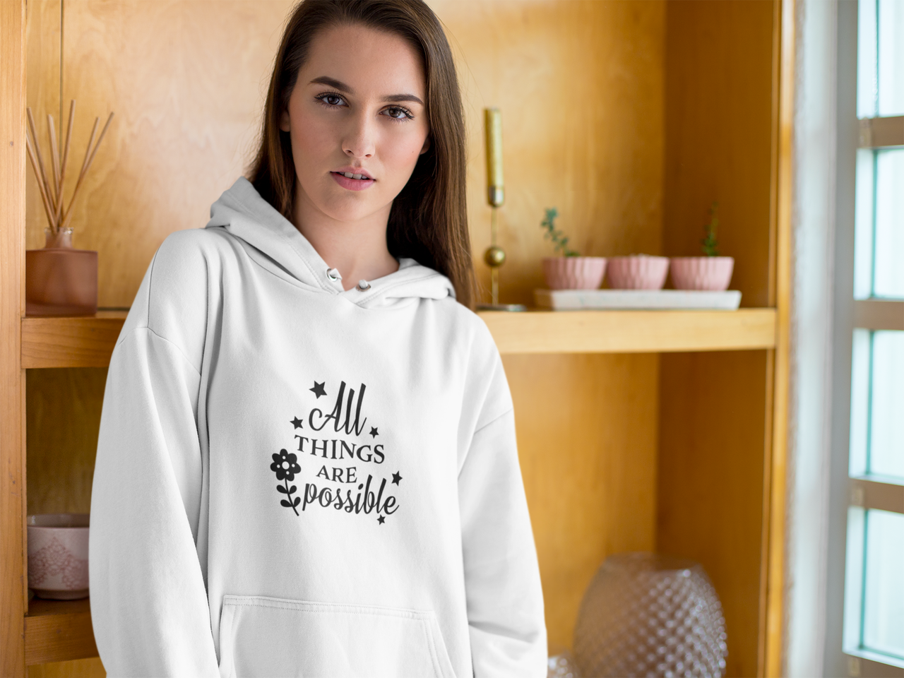 Толстовка: All things are possible, фото 1