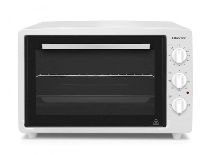 Електрична піч духовка настільна LIBERTON LEO-353 White (35 л, 1300 Вт, Німеччина), фото 1