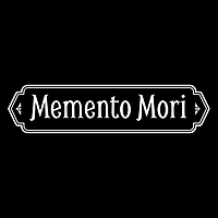 Memento mori напис на авто. Вологостійкий 30 см