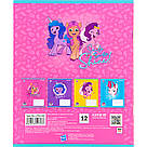 Зошит шкільний Kite 12 аркушів коса лінія My Little Pony lp22-235, фото 10