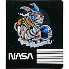 Зошит шкільний Kite 18 аркушів клітинка Nasa ns22-236, фото 8