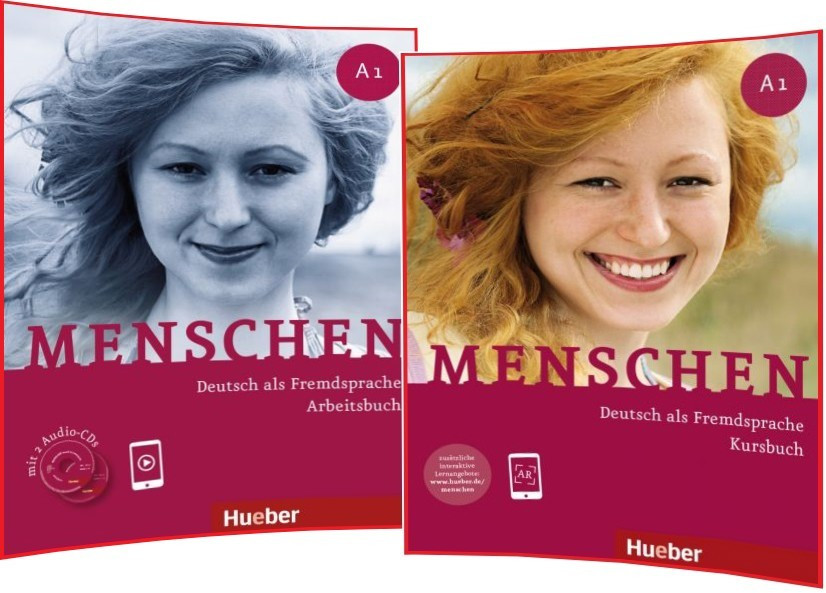 Menschen A1. Kursbuch+Arbeitsbuch. Комплект книг з німецької мови ...