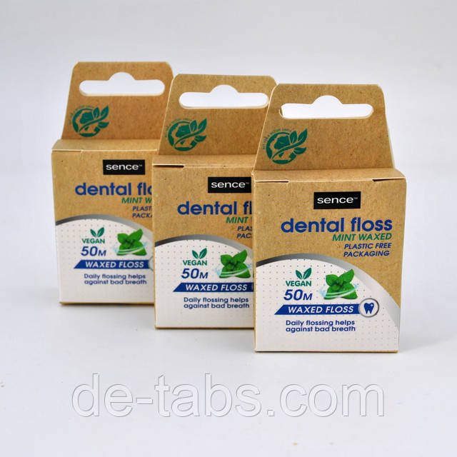 Sence м'ятна провощена зубна нитка