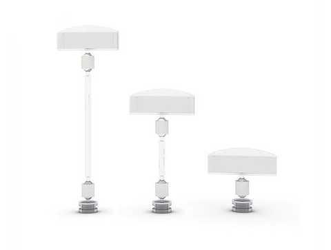 Цінникоутримувач 50 мм на магніті, Тримач цінника для металевої полиці, стелажу (5045)