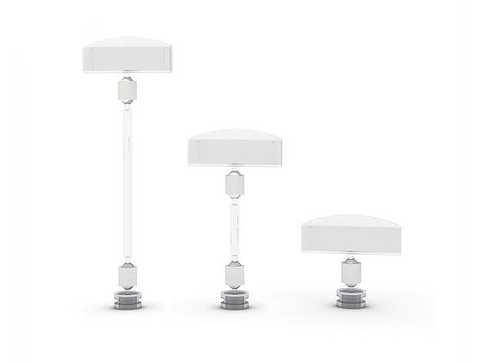 Цінникоутримувач 50 мм на магніті, Тримач цінника для металевої полиці, стелажу (5045), фото 1