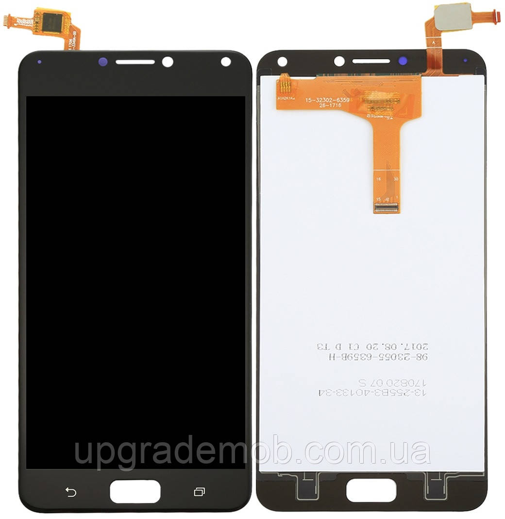 Дисплей модуль тачскрин Asus ZenFone 4 Max ZC554KL /4 Max Plus ZC550TL /4 Max Pro чорний оригінал, фото 1