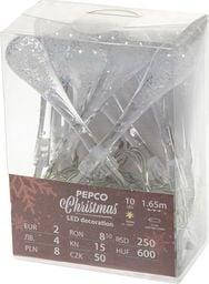 Новорічна світлодіодна гірлянда Бурульки Pepco Christmas 10 Led 1.65 м