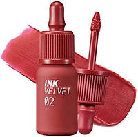 Матовый тинт для губ, Peripera, New Ink The Velvet, #02 Celeb Deep Rose