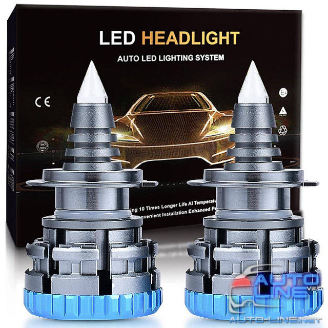 3D CAN LED-лампы для линз H7 с кварцевой трубкой, 360 градусов - B