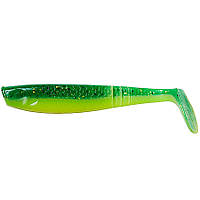 Силиконовая приманка DAM Effzett Shad Paddletail 10см uv green/lime (pak 48)