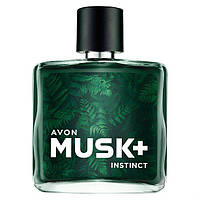 Туалетная вода Musk+Instinct для Него Avon, 75 мл