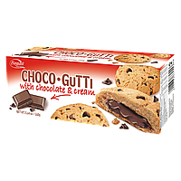 CHOCO GuTTi  Пісочне печиво з шоколадом та шоколадними дропсами 160 г