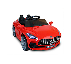 Дитячий електромобіль Just Drive GTS-1. Червоний, два мотори по 30 Вт., MP3, 6 к, фото 2