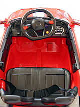 Дитячий електромобіль Just Drive GTS-1. Червоний, два мотори по 30 Вт., MP3, 6 к, фото 5
