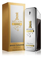 Оригинал PACO RABANNE 1 Million Lucky 100мл мужской парфюм (Пако Рабан Уан Миллион Лаки) 100