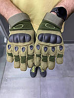 Военные Перчатки Полнопалые Oakley Олива ! Тактические Перчатки с пальцами