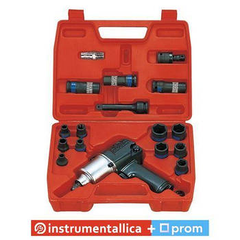 Набір із пневмогайковертом 1/2 678Нм 44116MP King Tony з головками