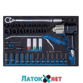 Набір інструменту ударного 41 предметів EVA ложемент 33411-050 9-44803AMPV01 KingTony