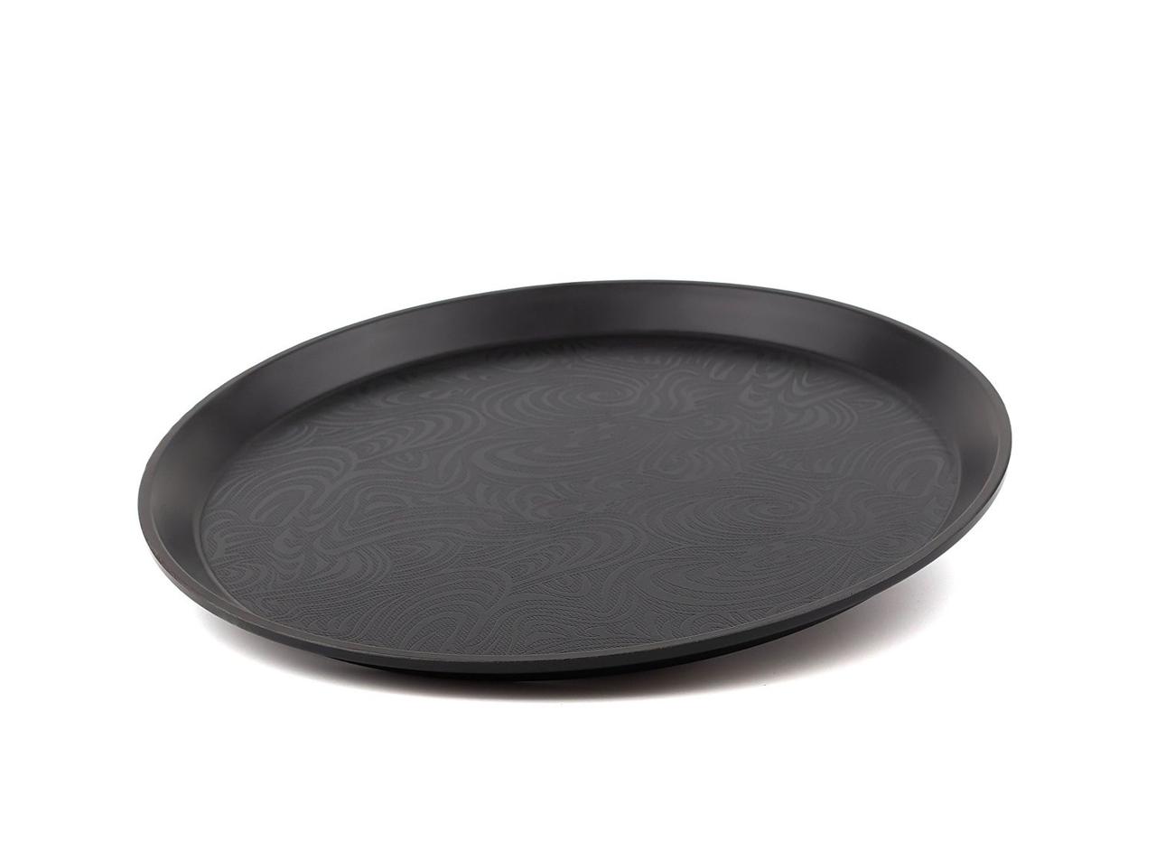 Таця One Chef круглий антисліп d35,5 см h2,2 см abc (201207/JF-001-E), фото 1