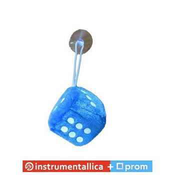 Іграшка Кубик на присоску 4,5 см синій