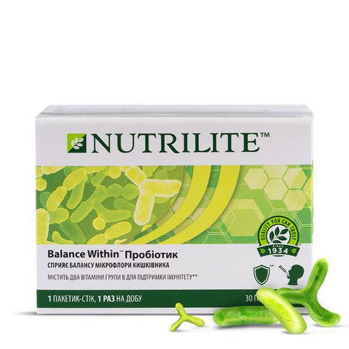 Купить Nutrilite Balance Within Пробиотик, цена 1379 ₴ — Prom.ua (ID ...