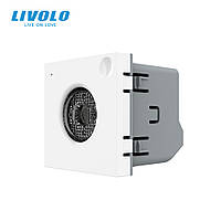 Умный механизм датчик звука и освещенности Livolo белый ZigBee (VL-FCJZ-2WP)