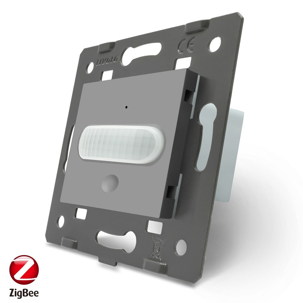 Розумний механізм датчик руху Livolo сірий ZigBee (VL-FCUZ-2IP)