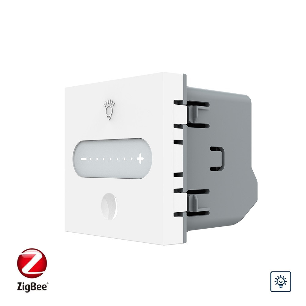 Розумний механізм сенсорний диммер Livolo білий ZigBee (VL-FC1DZ-2WP)