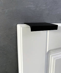 Ручки профильные черные мебельные ручки - 92 фото