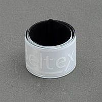 Браслет Світловідбивний 34 х 3 см сірий до 350 м "Beltex"