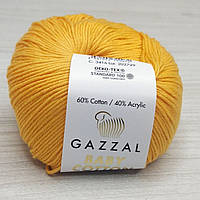 Пряжа Gazzal Baby Cotton цвет 3416 Оранжевый ШВ