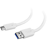 Кабель USB 3.0 - 3.0м AM/Type-C Cablexpert CCP-USB3-AMCM-W-10, White, премиум, 2.4А