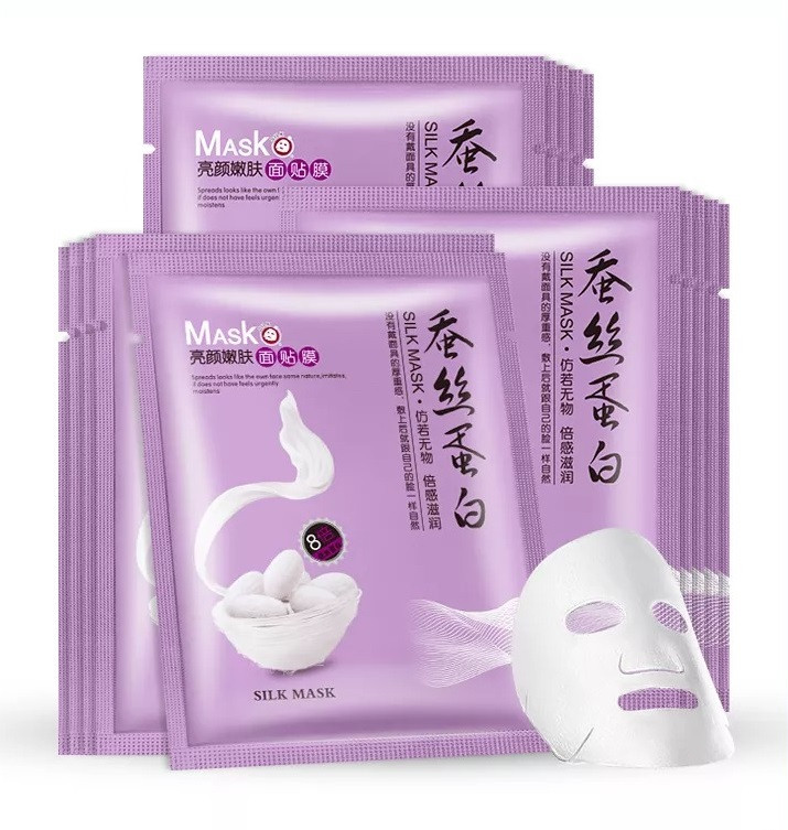 Відбілююча зволожуюча маска від пігментації та веснянок One Spring Silk Mask, 30 г