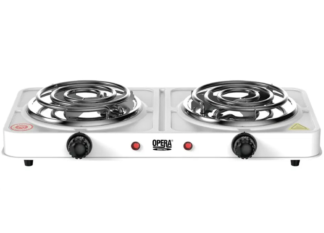 Плита електрична двоконфоркова Hot Plate Opera OP5713 (2000W 220V/50Hz)
