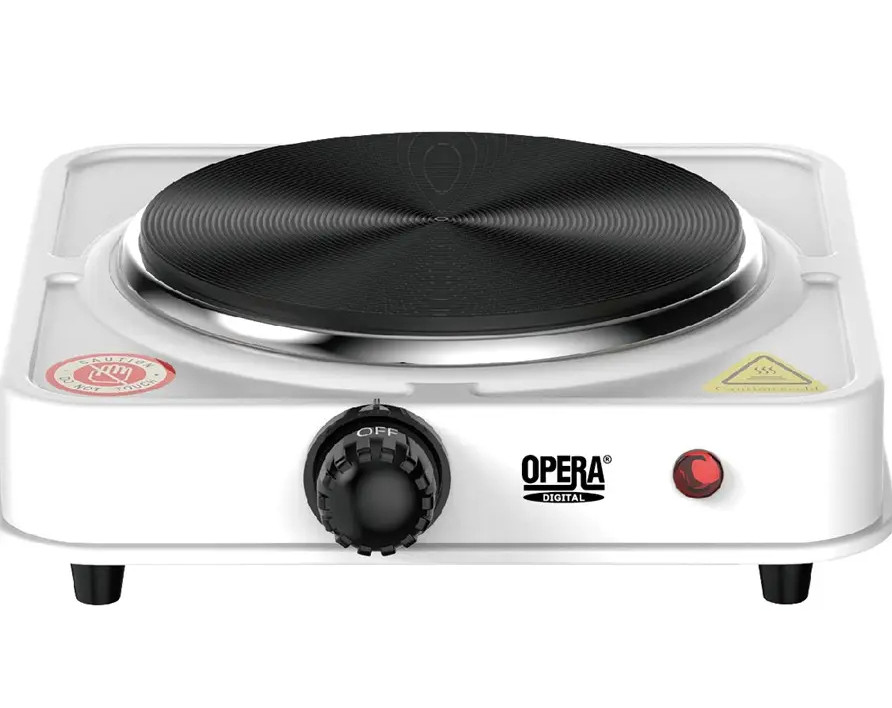 Плита електрична одноконфоркова настільна Hot Plate Opera OP5712 (1000 W 220V/50Hz)