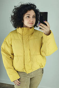 Куртка жіноча жовта                                                                                  149857M