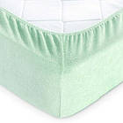 Простирадло на резинці LightHouse махрове м'ятне 160х200см з бортом 25см (46722)