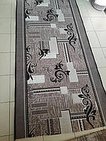 Турецька килимова доріжка на повстяній основі. беж (какао)ветка 0,8;1;;2 ;3; 4м
