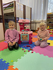 Килимок-пазл 50*50*1 см Теплий збірний килимок.