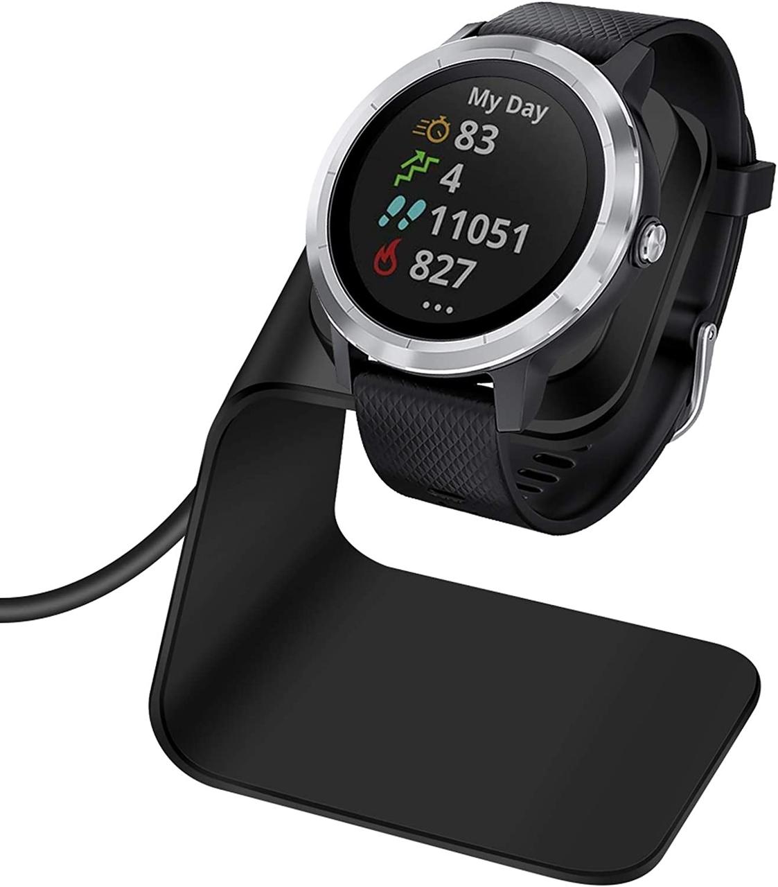Зарядна док-станція EZCO, сумісна з Garmin Vivoactive 4 4S/3/3 Music/Venu Sq/Venu/Venu 2/2S, фото 1