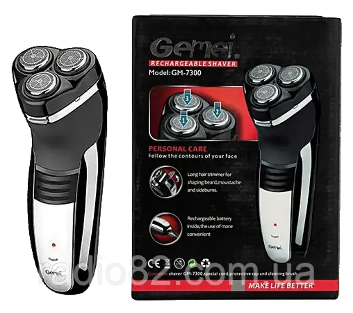 Електробритва Gemei GM-7300